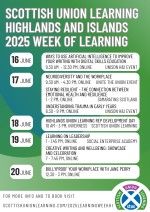 Scottish Union Learning’s Highlands and Islands 2025 Week of Learning