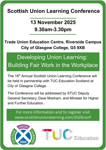 Scottish Union Learning Conference 2025