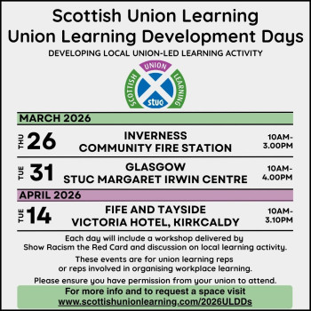 Union Learning Development Days (March-April 2026)